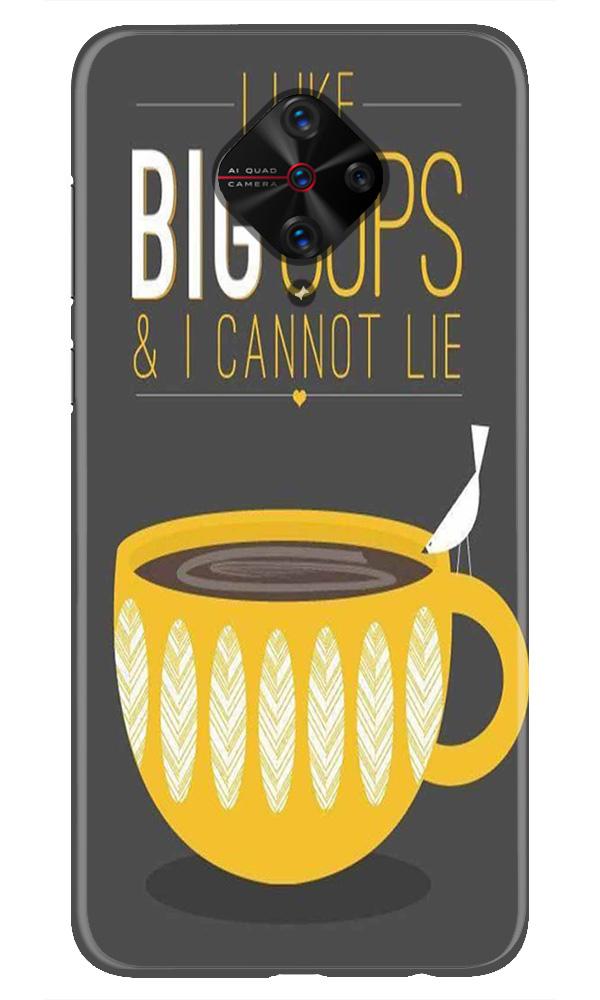 Big Cups Coffee Mobile Back Case for Vivo S1 Pro   (Design - 352)