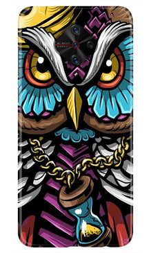 Owl Mobile Back Case for Vivo S1 Pro   (Design - 359)