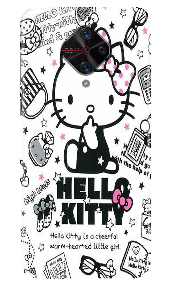Hello Kitty Mobile Back Case for Vivo S1 Pro (Design - 361)