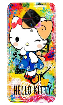 Hello Kitty Mobile Back Case for Vivo S1 Pro   (Design - 362)