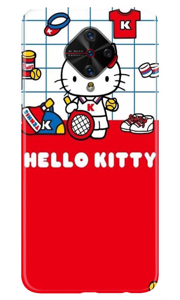 Hello Kitty Mobile Back Case for Vivo S1 Pro (Design - 363)
