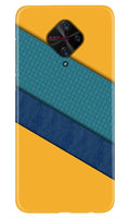 Diagonal Pattern Mobile Back Case for Vivo S1 Pro   (Design - 370)