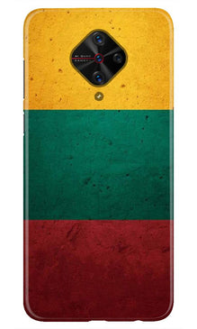 Color Pattern Mobile Back Case for Vivo S1 Pro   (Design - 374)