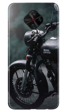 Royal Enfield Mobile Back Case for Vivo S1 Pro   (Design - 380)