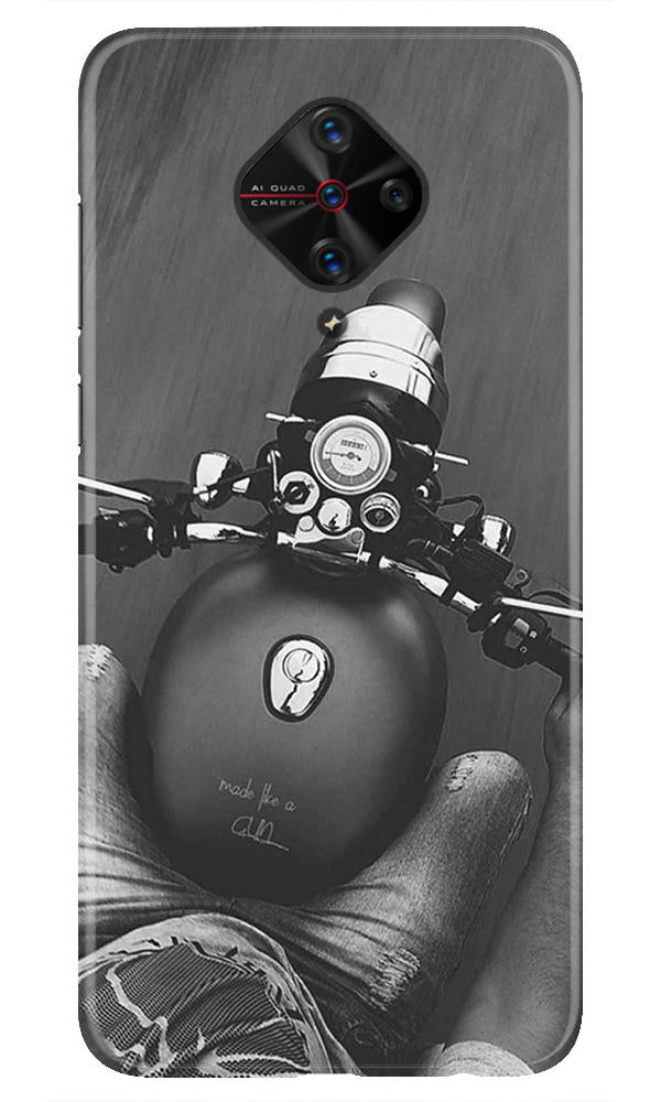 Royal Enfield Mobile Back Case for Vivo S1 Pro   (Design - 382)