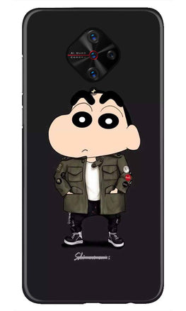 Shin Chan Mobile Back Case for Vivo S1 Pro   (Design - 391)
