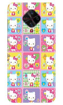 Kitty Mobile Back Case for Vivo S1 Pro   (Design - 400)