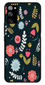 Floral Pattern2 Metal Mobile Case for Samsung Galaxy S20 FE 5G   (Design No -12)