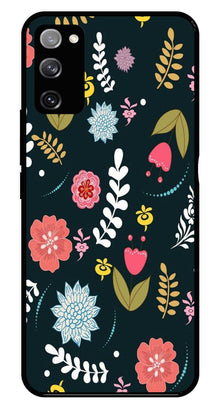 Floral Pattern2 Metal Mobile Case for Samsung Galaxy S20 FE 5G