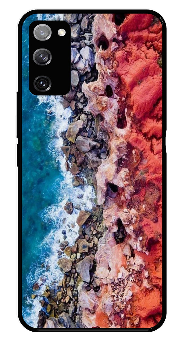Sea Shore Metal Mobile Case for Samsung Galaxy S20 FE 5G   (Design No -18)