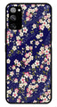 Flower Design Metal Mobile Case for Samsung Galaxy S20 FE 5G   (Design No -25)