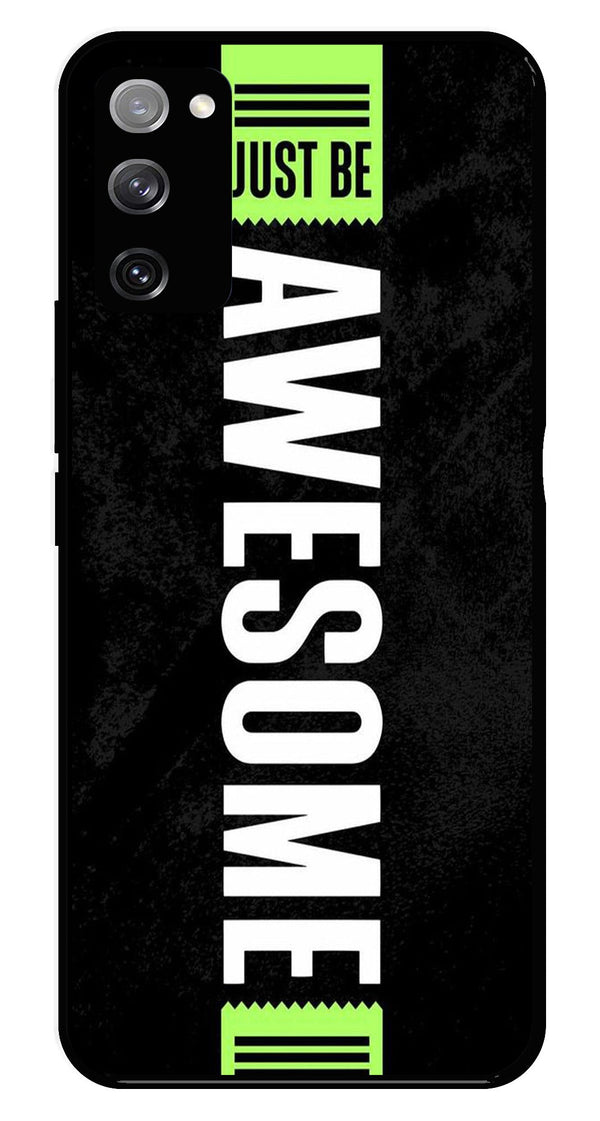 Awesome Metal Mobile Case for Samsung Galaxy S20 FE 5G   (Design No -33)