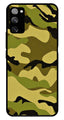 Army Pattern Metal Mobile Case for Samsung Galaxy S20 FE 5G   (Design No -35)