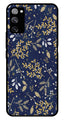 Floral Pattern  Metal Mobile Case for Samsung Galaxy S20 FE 5G   (Design No -52)