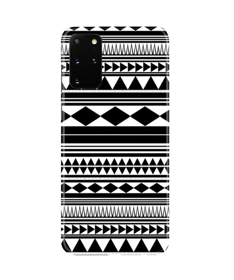 Black white Pattern Case for Galaxy S20 Plus