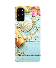 Sea Shells Mobile Back Case for Galaxy S20 Plus (Design - 63)