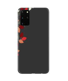 Grey Background Mobile Back Case for Galaxy S20 Plus (Design - 71)
