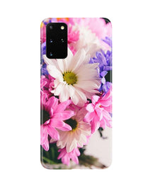 Coloful Daisy Mobile Back Case for Galaxy S20 Plus (Design - 73)
