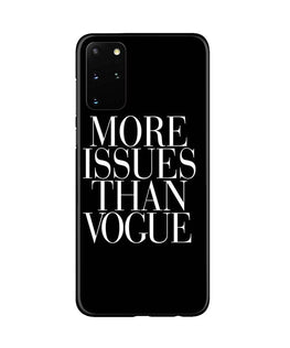 More Issues than Vague Case for Galaxy S20 Plus