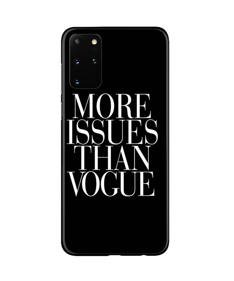 More Issues than Vague Case for Galaxy S20 Plus