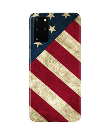 America Mobile Back Case for Galaxy S20 Plus (Design - 79)