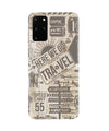 Travel Case for Galaxy S20 Plus  (Design - 104)