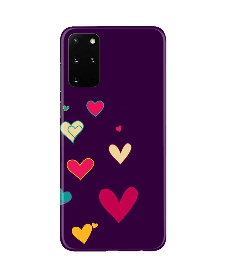 Purple Background Case for Galaxy S20 Plus  (Design - 107)