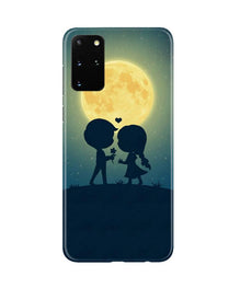 Love Couple Mobile Back Case for Galaxy S20 Plus  (Design - 109)