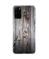 Wooden Look Case for Galaxy S20 Plus  (Design - 114)