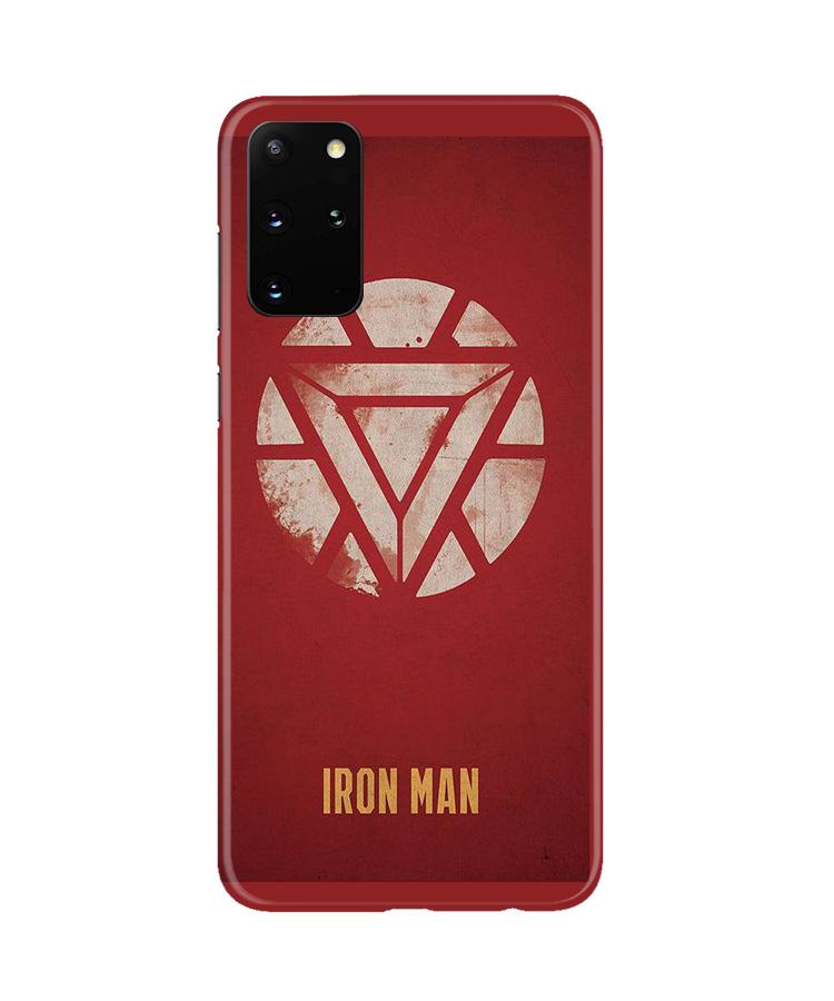 Iron Man Superhero Case for Galaxy S20 Plus  (Design - 115)