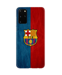 FCB Football Mobile Back Case for Galaxy S20 Plus  (Design - 123)