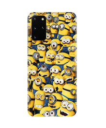 Minions Mobile Back Case for Galaxy S20 Plus  (Design - 126)