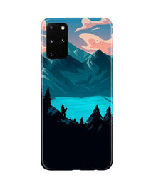 Mountains Mobile Back Case for Galaxy S20 Plus (Design - 186)
