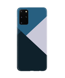 Blue Shades Mobile Back Case for Galaxy S20 Plus (Design - 188)