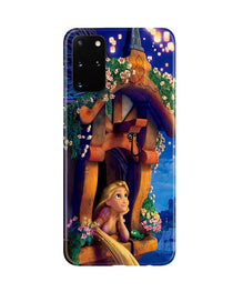 Cute Girl Mobile Back Case for Galaxy S20 Plus (Design - 198)