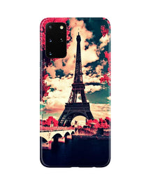 Eiffel Tower Mobile Back Case for Galaxy S20 Plus (Design - 212)