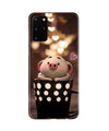 Cute Bunny Case for Galaxy S20 Plus (Design No. 213)