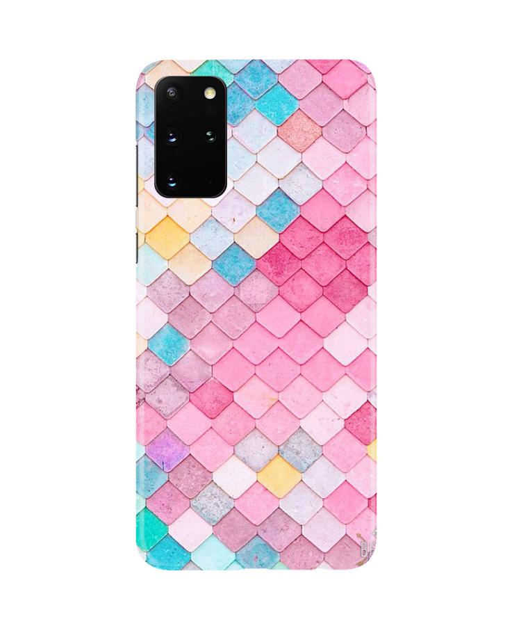 Pink Pattern Case for Galaxy S20 Plus (Design No. 215)