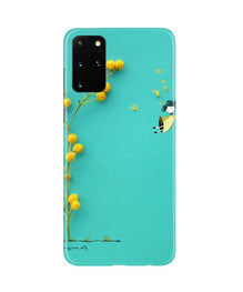 Flowers Girl Mobile Back Case for Galaxy S20 Plus (Design - 216)