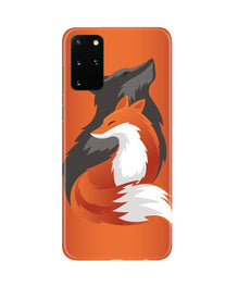 Wolf  Mobile Back Case for Galaxy S20 Plus (Design - 224)