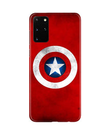 Captain America Mobile Back Case for Galaxy S20 Plus (Design - 249)