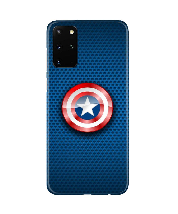 Captain America Shield Case for Galaxy S20 Plus (Design No. 253)