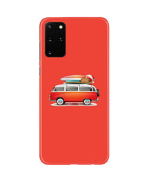 Travel Bus Mobile Back Case for Galaxy S20 Plus (Design - 258)