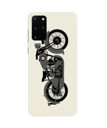 MotorCycle Mobile Back Case for Galaxy S20 Plus (Design - 259)