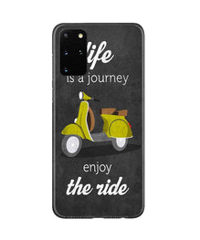 Life is a Journey Mobile Back Case for Galaxy S20 Plus (Design - 261)