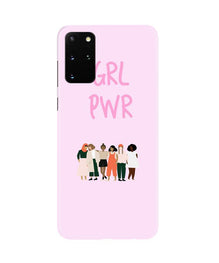 Girl Power Mobile Back Case for Galaxy S20 Plus (Design - 267)