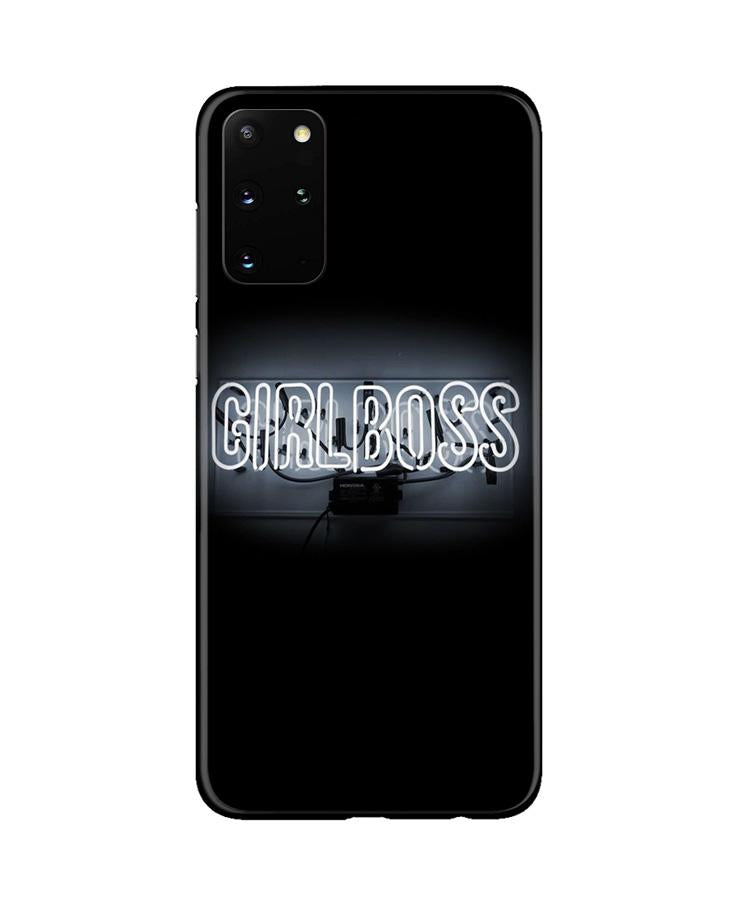 Girl Boss Black Case for Galaxy S20 Plus (Design No. 268)