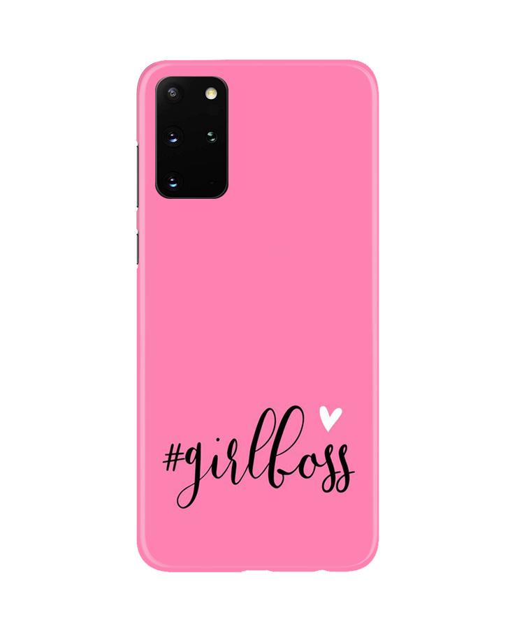 Girl Boss Pink Case for Galaxy S20 Plus (Design No. 269)