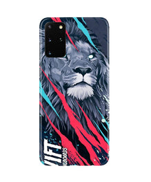 Lion Mobile Back Case for Galaxy S20 Plus (Design - 278)