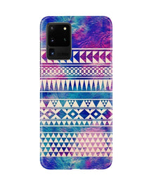 Modern Art Mobile Back Case for Galaxy S20 Ultra (Design - 8)